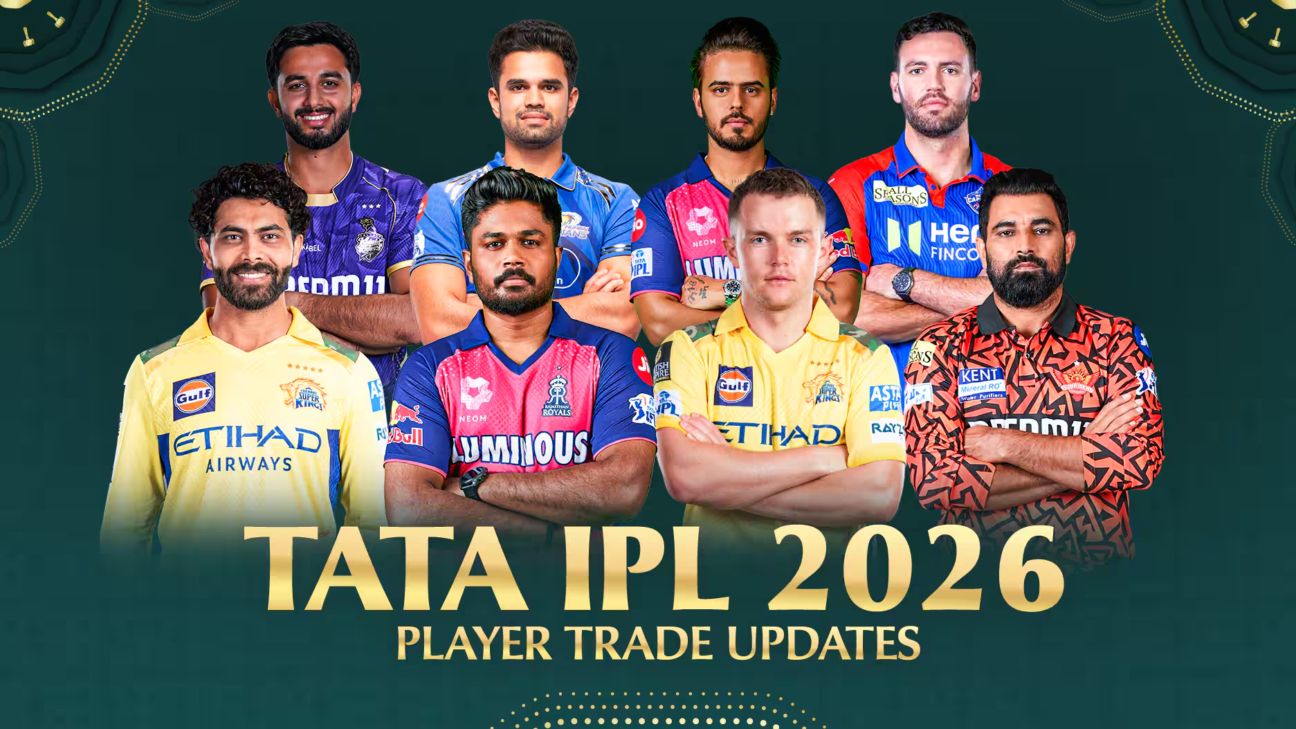 IPL 2026 all teams and captains - Laser247
